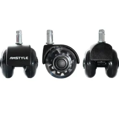 Lot de 5 Roulettes Universelles Robustes à Roulement Moderne Pivotant FineBuy