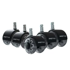 Lot de 5 Roulettes Universelles Robustes à Roulement Moderne Pivotant FineBuy