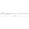 Lot de 2 sangles de serrage, 2.5m à boucle autoserrante, rouge - THIRARD