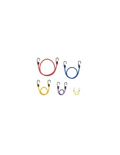 Lot de 10 tendeurs à crochet, couleurs assorties - THIRARD