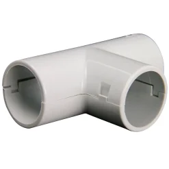 Lot de 10 Tés pour tube IRL diamètre 16mm - Gris - Zenitech