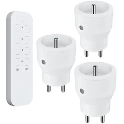 Lot de prise 2300W télécommandée intérieure