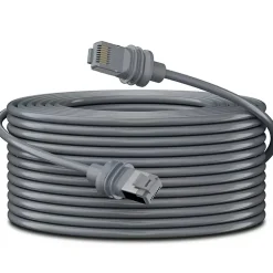 30m Elfcam - Câble Starlink Gen 3, Ethernet Cat6 26AWG, Intérieur/Extérieur, Rallonge pour Starlink Gen 3/Mini
