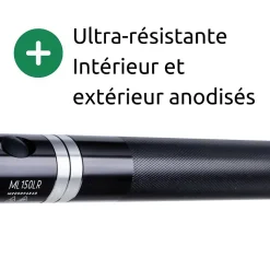 Maglite ML150LR Lampe torche LED rechargeable avec batterie Lithium - Noir