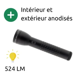 Maglite ML300LX Lampe torche LED 2x piles D - Noir
