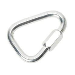 Maillon rapide delta en acier zingué ø12 mm