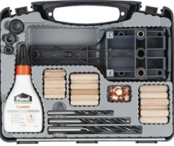 Mallette d'assemblage par tourillons Wolfcraft