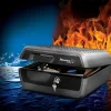 Mallette de sécurité Anti Feu Ignifuge et Etanche Serrure à Clé Large LCHW30100