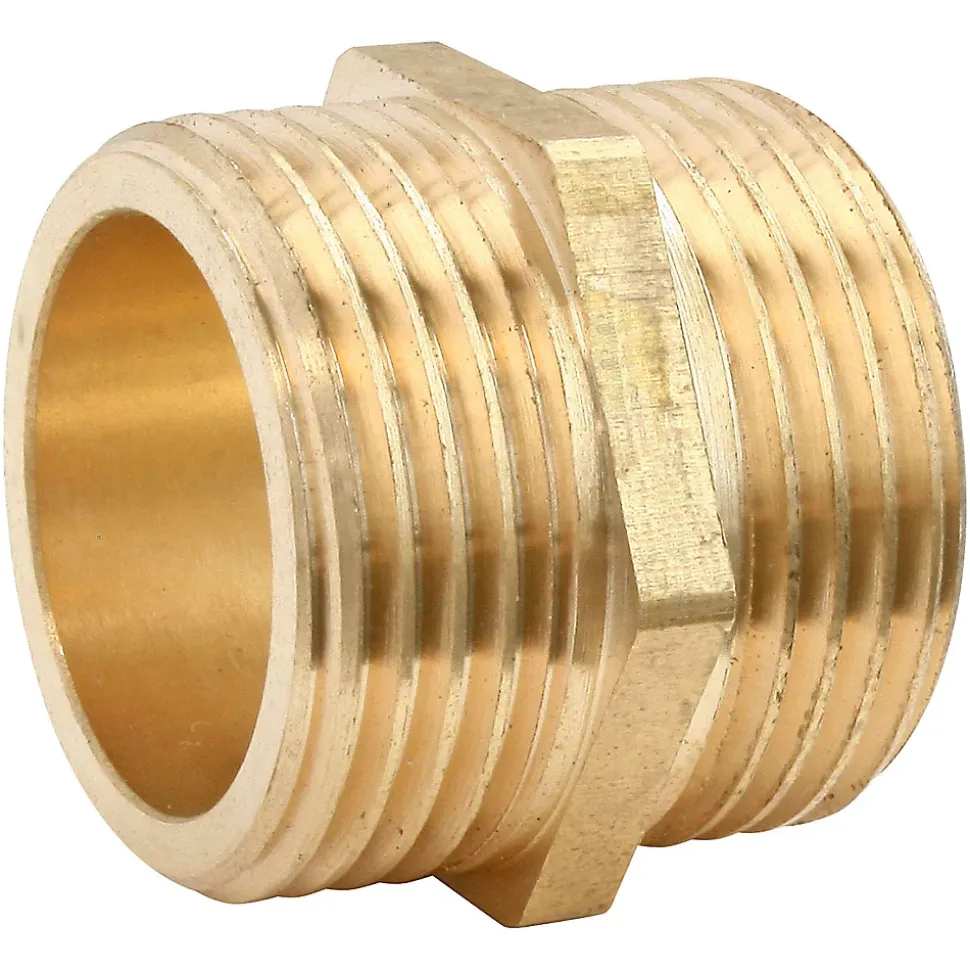 Mamelon égal double mâle 15/21 (1/2")