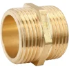 Mamelon laiton double Mâle 20/27 (3/4"), lot de 2