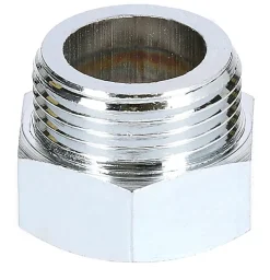 Mamelon mâle femelle 15/21 chromé - GARIS - D04503C