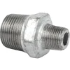 Mamelon réduit fonte galvanisée - 20x27mm (3/4'') - 12x17mm (3/8'')
