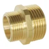 Mamelon réduit laiton Mâle 26/34 (1") - Mâle 20/27 (3/4"), lot de 2