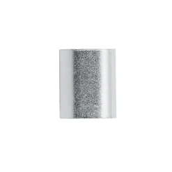 Manchon à sertir vendu par 2 Diall en aluminium pour câble Ø.3 mm
