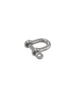 Manille Droite Forgée axe imperdable Inox A4 Diamètre 5 - 1 pièce