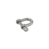 Manille Droite Forgée axe imperdable Inox A4 Diamètre 5 - 5 pièces