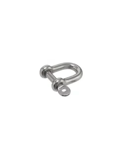 Manille Droite Forgée axe imperdable Inox A4 Diamètre 5 - 5 pièces