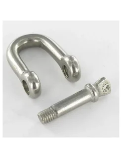 Manille Droite Forgée Inox A4 Diamètre 10 - 1 pièce