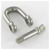 Manille Droite Forgée Inox A4 Diamètre 4 - 1 pièce