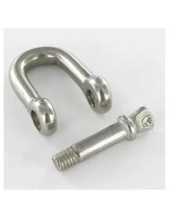 Manille Droite Forgée Inox A4 Diamètre 4 - 1 pièce