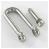 Manille Droite Longue Forgée Inox A4 Diamètre 10 - 5 pièces