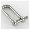 Manille Droite Longue Forgée Inox A4 Diamètre 4 - 1 pièce