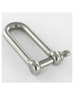 Manille Droite Longue Forgée Inox A4 Diamètre 6 - 5 pièces