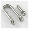 Manille Droite Longue Forgée Inox A4 Diamètre 5 - 1 pièce