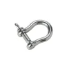 Manille lyre Diall Inox 1 cm Acier inoxydable