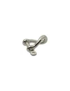 Manille TORSE Forgée Inox A4 Diamètre 8 - 1 pièce