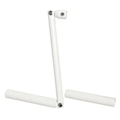 Manivelle en acier blanc hexagonale Protecta