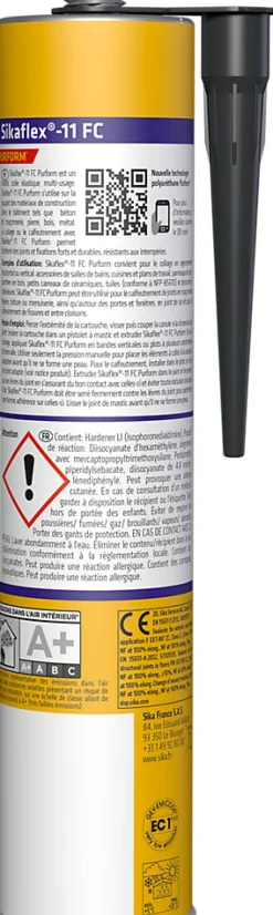 Mastic colle gris Sika Sikaflex 11 FC + 300 ml