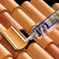 Mastic colle haute performance BOSTIK Flexpro pu 511, 300 ml gris