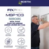 Mastic colle miroirs Bostik 290 ml coloris blanc