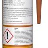 Mastic colle Sikaflex 145 terre cuite pour réparation et collage souple de tuiles 300ml Sika