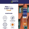 Mastic colle tuiles Bostik 290 ml coloris brique