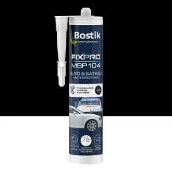Mastic colle voitures et bateaux Bostik 290 ml coloris noir