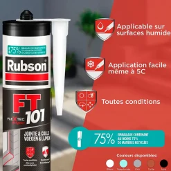 Mastic FT101 Rubson transparent 280ml