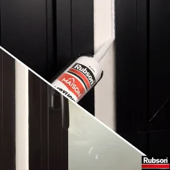 Mastic murs et fenêtres Rubson blanc 280ml