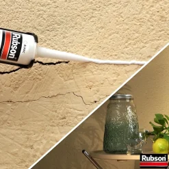 Mastic murs et fenêtres Rubson blanc 280ml