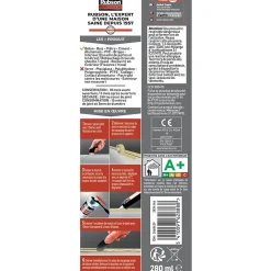Mastic murs et fenêtres Rubson blanc 280ml