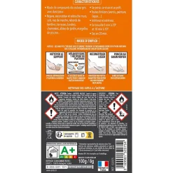 Mastic polyester Sintopierre gris en tube de 66ml