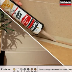 Mastic pour parquet Rubson RAL7016 280ml