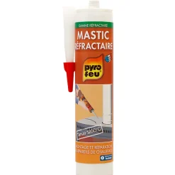 Mastic réfractaire en cartouche de 310 ml