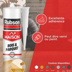 Mastic Rubson pour parquet chêne 280ml