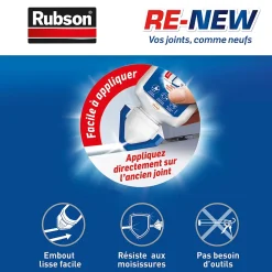 Mastic Rubson Re-New tube blanc 80ml