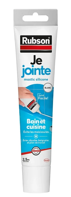 Mastic Rubson Sanitaire Je Jointe blanc tube 50ml