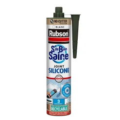 Mastic Rubson Sanitaire Salle de bains Saine Mastic blanc cartouche 280ml