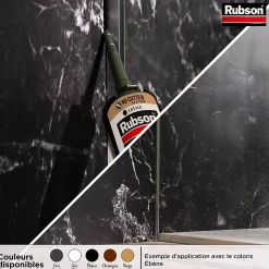 Mastic Rubson Sanitaire Salle de bains Saine granite cartouche 280ml