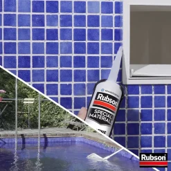 Mastic Rubson Special Materials Piscine transparent cartouche 280ml